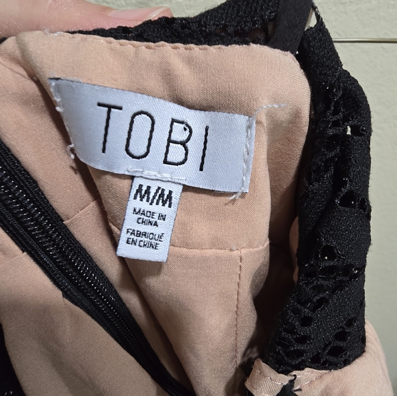 TOBI serenity Lace Up Bodycon Dress - Picture 3 of 5